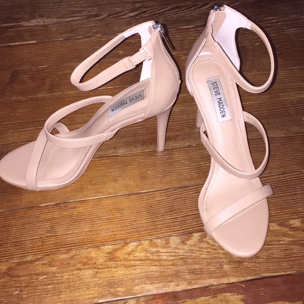 Nude Steve Madden Stilettos